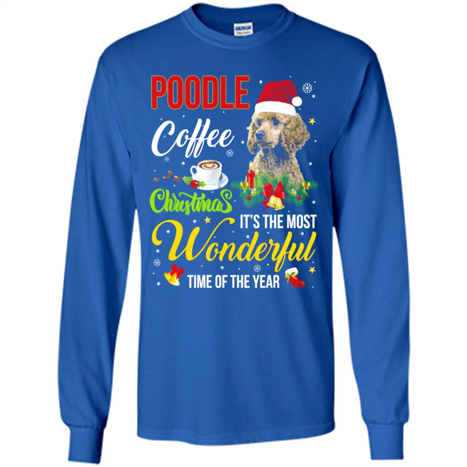Poodle Coffee Wonderful Christmas
