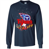 Snoopy Christmas Tennessee Titans - Long Sleeve T-Shirt