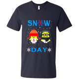 Snow Day Shirt For Houston Rockets Vs Minion Fans pingpong