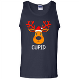 Cupid Santa Claus Funny Xmas Holiday T-Shirt - Tank Top