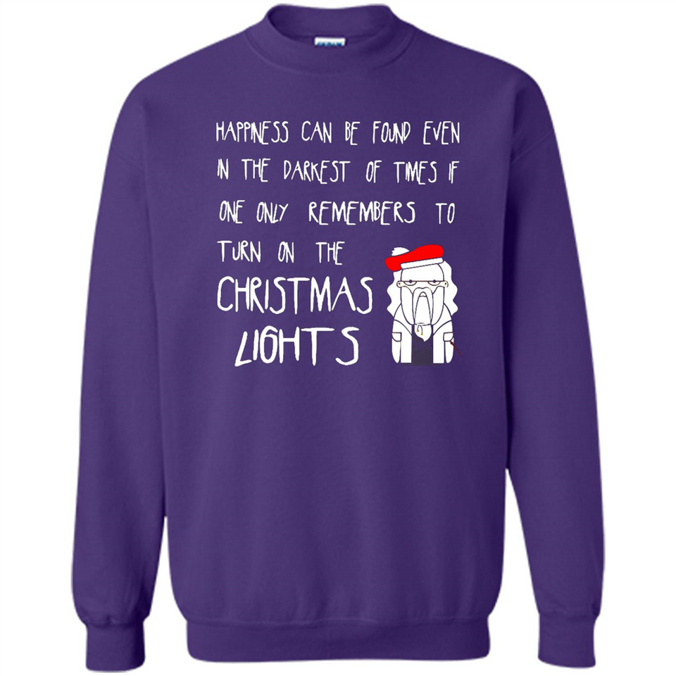 Christmas Ugly Sweater Christmas Lights - Sweatshirt