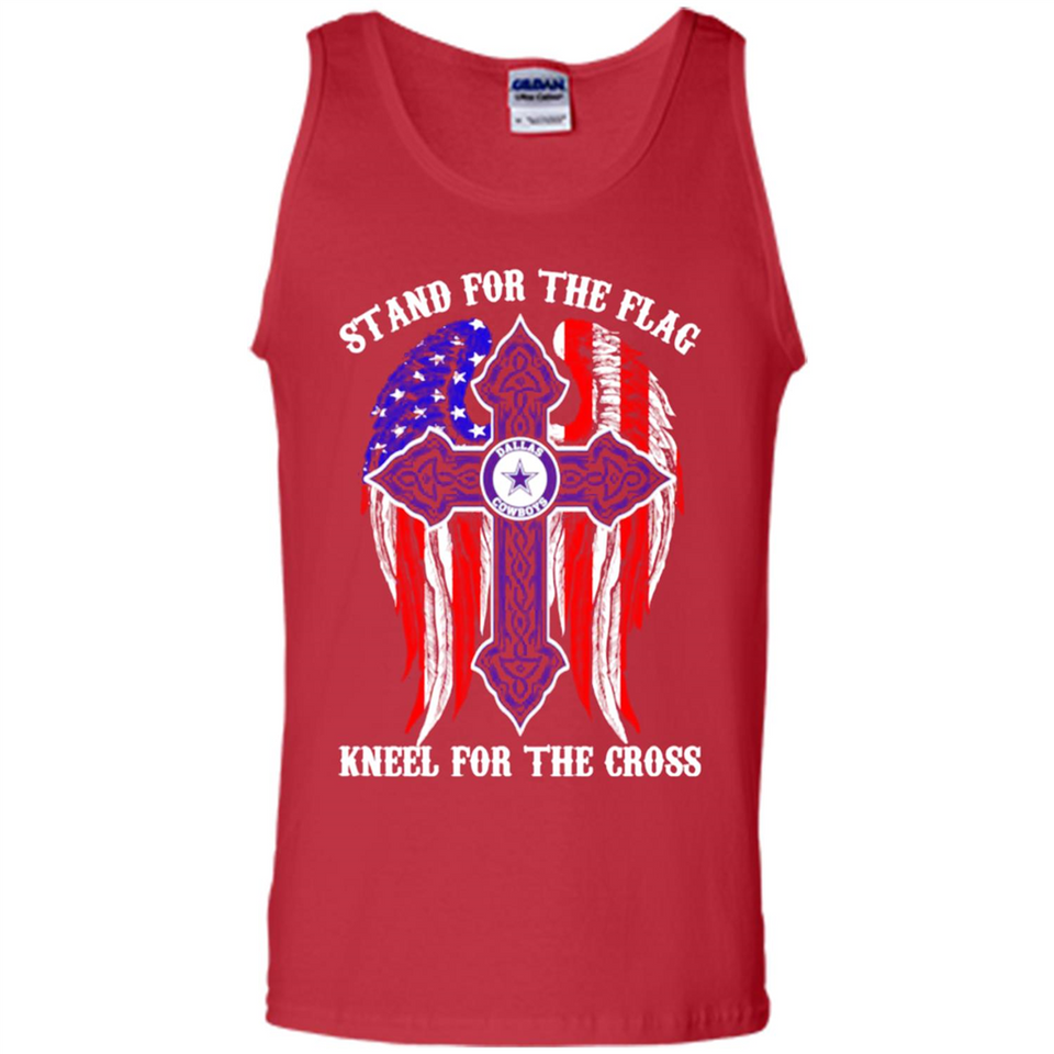 Dallas Cowboys - stand for the flag kneel for the cross