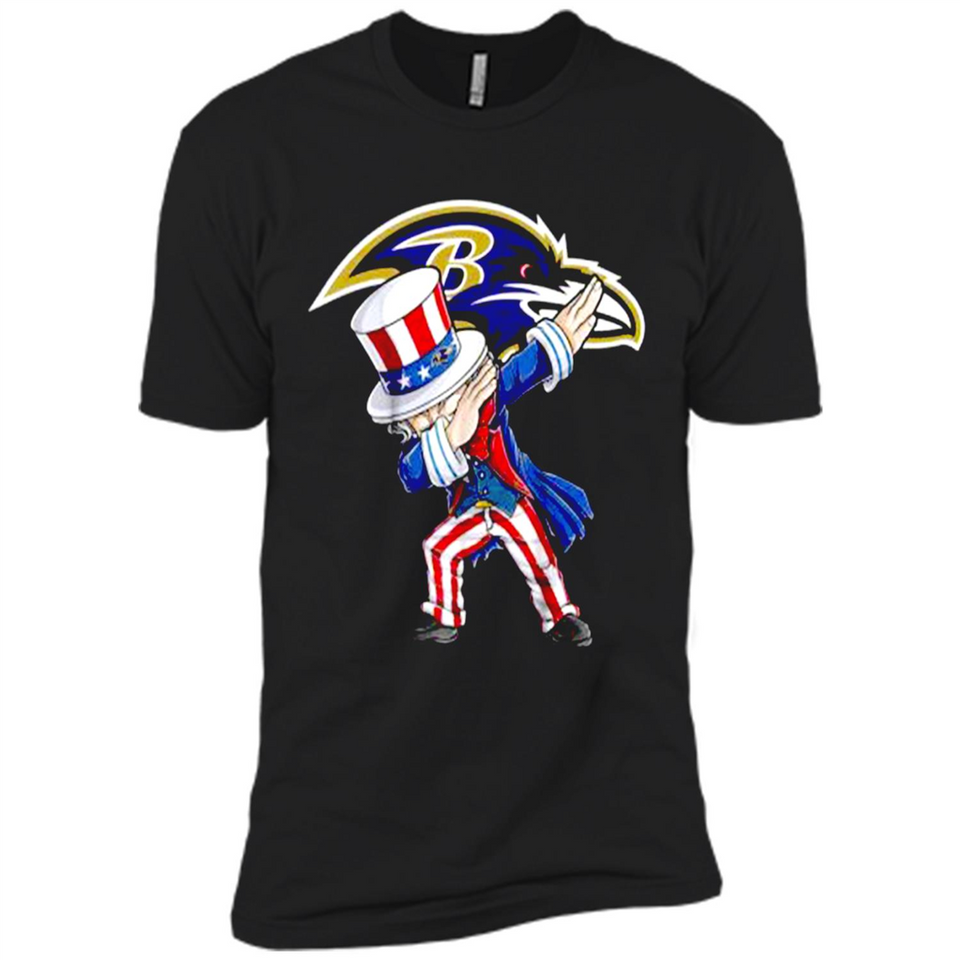 NFL BALTIMORE RAVENS UNCLE SAM DABBING INDEPENDENCE DAY