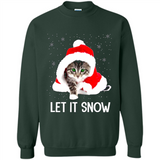 Let It Snow Cat Christmas sweater PINGPONG