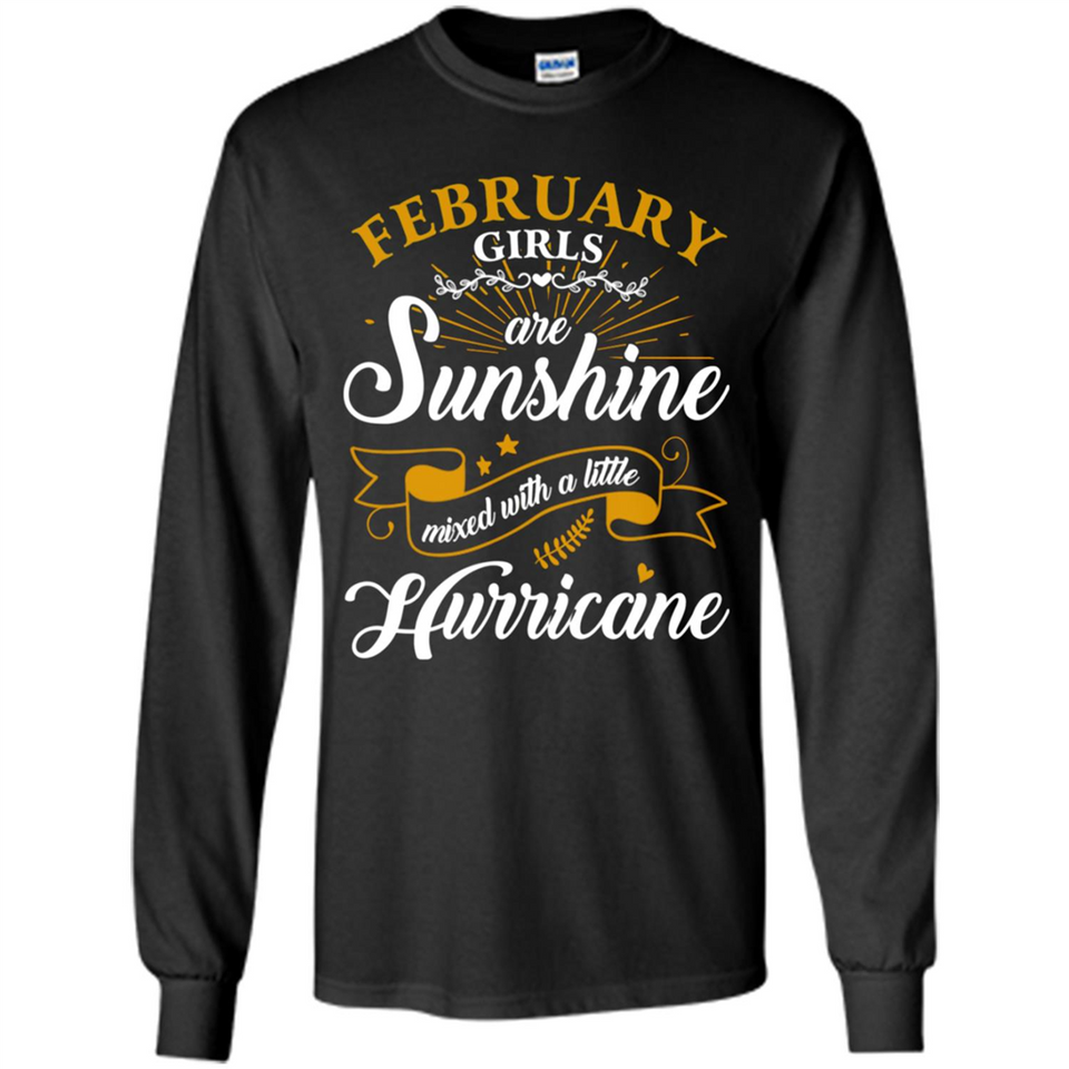 February Girl Are Sunshine Mixed With a Little Hurricane