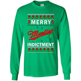 Merry Muller indictment Christmas sweatshirt PINGPONG