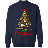 Merry Christmas Dogs Christmas Tree PING PONG