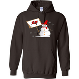 Tampa Bay Buccaneers Snowman Funny