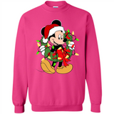 Disney Mickey Mouse Christmas Lights Sweatshirt - Sweatshirt