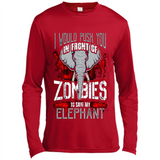 I Would Push You In Front Of Zombies To Save My Elephant