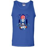 Chicago Cubs Halloween The Nightmare Before Christmas - Tank Top