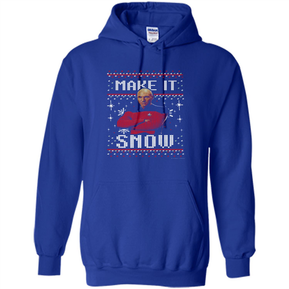 Make It Snow Jean-Luc Picard Star Trek PINGPONG