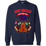 New York Giants NFL Reindeer Funny Merry Christmas And Happy New Year