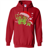 Boxer Dog diamond Christmas - Hoodie