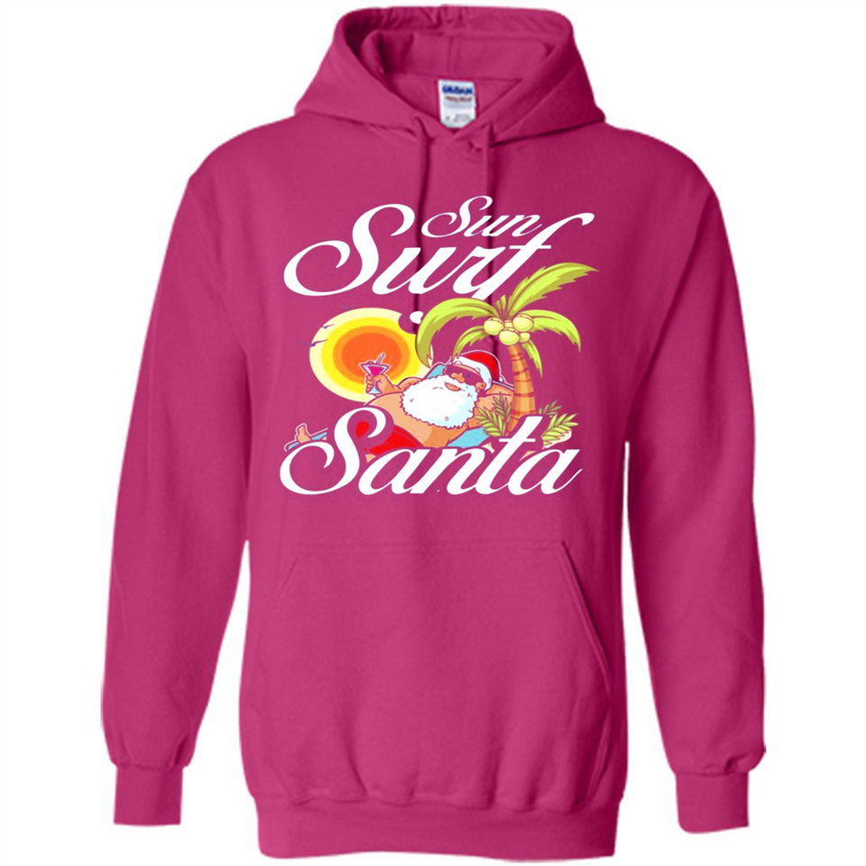 Sun Surf Santa - Hoodie