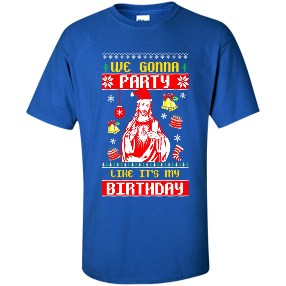 We Gonna Party Like It's My Birthday Jesus Christmas PINGPONG