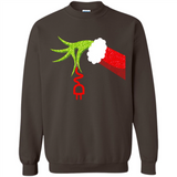 Funny Grinch Hand Holding Electrician Ornament Christmas PING PONG