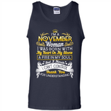 I'm A November Woman-Queen November - Tank Top