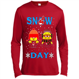 Snow Day Shirt For Cleveland Indians Vs Minion Fans pingpong