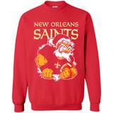 Grumpy Santa Claus New Orleans Saints Football Team PINGPONG