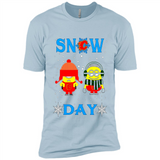 Snow Day Shirt For Calgary Flames Vs Minion Fans pingpong