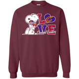 Snoopy loves NBA Cleveland Cavaliers - Sweatshirt