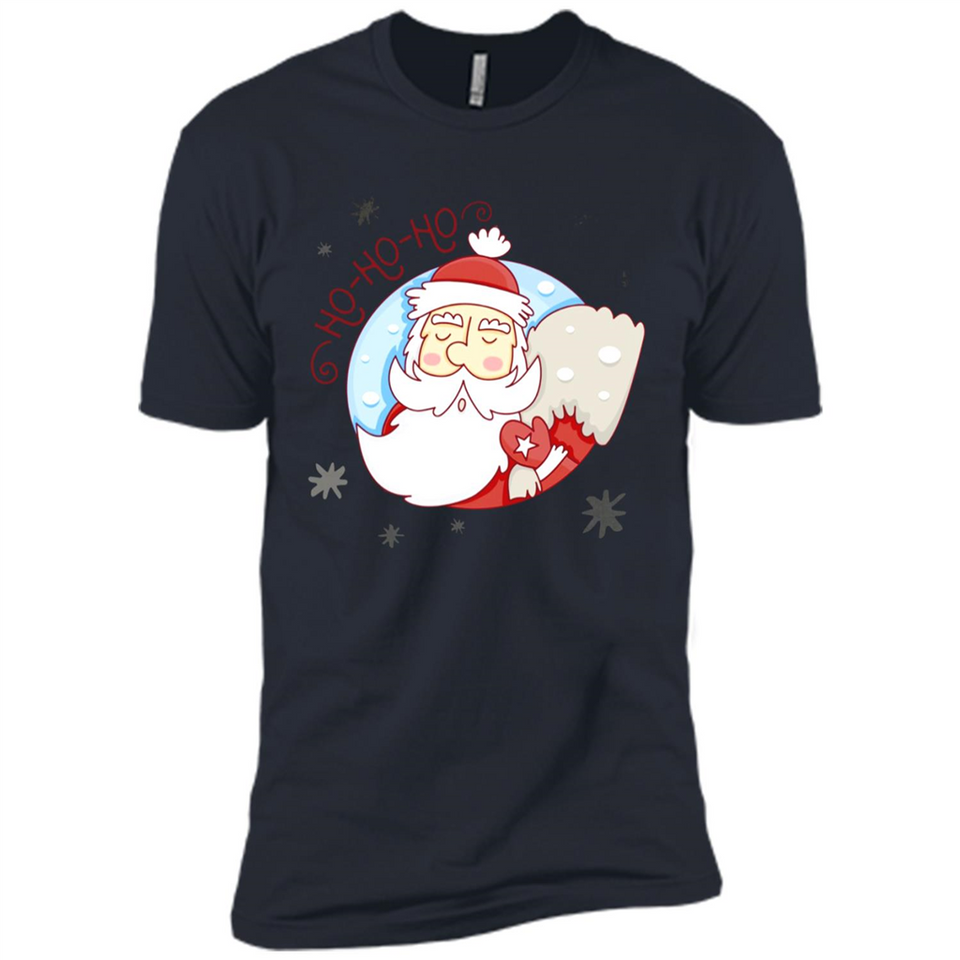 Cute Santa Claus Ho Ho Ho - Premium Short Sleeve T-Shirt