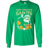 Grumpy Santa Claus New Orleans Saints Football Team PINGPONG
