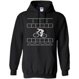 Christmas Ugly Sweater Cycling - Ugly Christmas Sweater - Hoodie