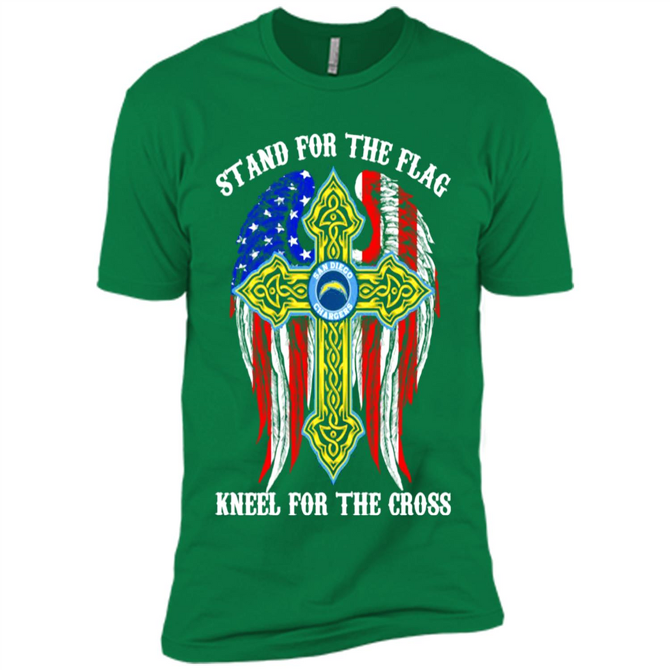 Chargers - stand for the flag kneel for the cross