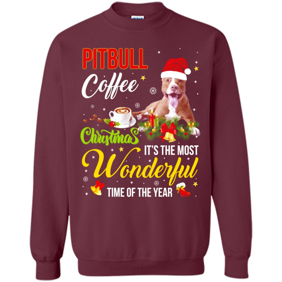 Pitbull Coffee Wonderful Christmas