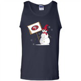 San Francisco 49ers Snowman Funny