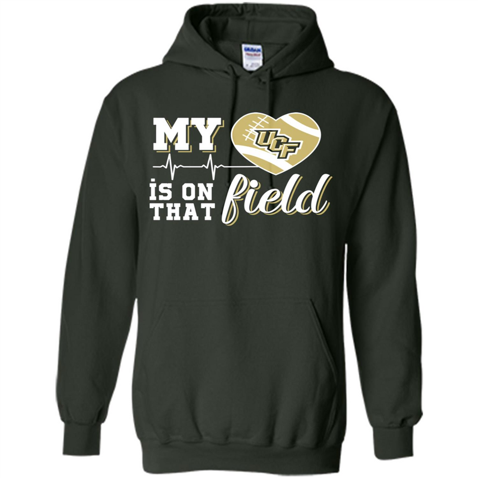 UCF Knights Football My Heart is on that Field - Hoodie