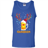 Rainbeer Funny Reindeer Beer Lover