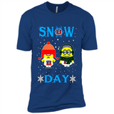 Snow Day Shirt For Cincinnati Bengals Vs Minion Fans pingpong
