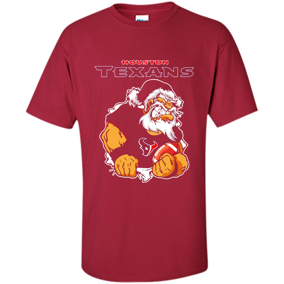Grumpy Santa Claus Houston Texans Football Team PINGPONG