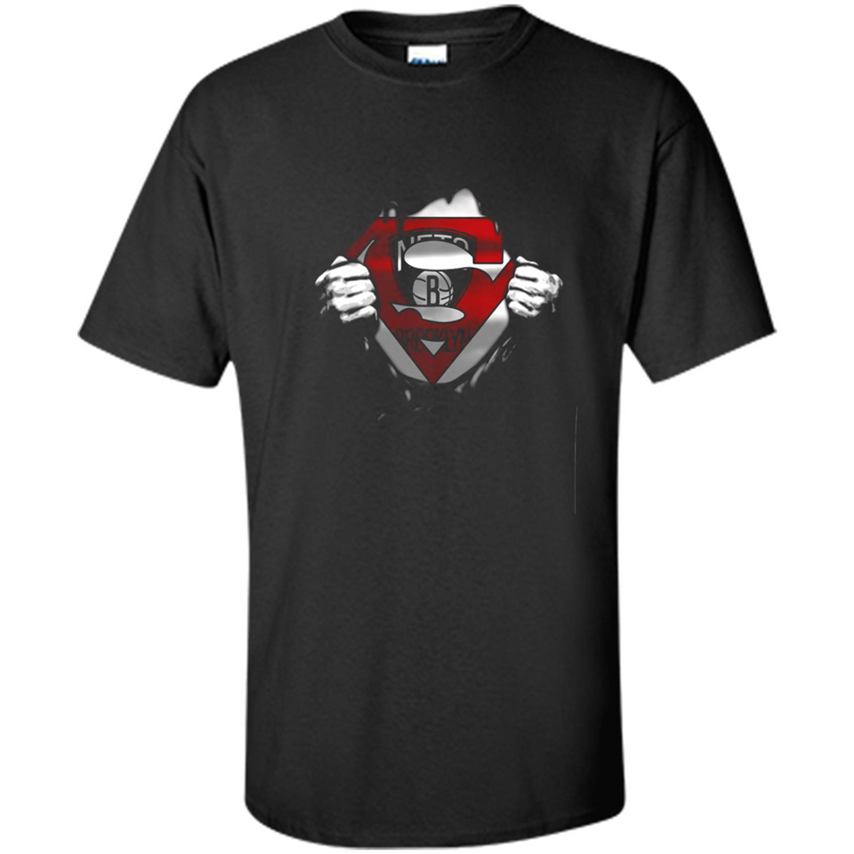 Brooklyn Nets And Superman Fans - Shirt