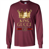 Cover your body with amazing King Crown Gucci Logo Black PING PONG