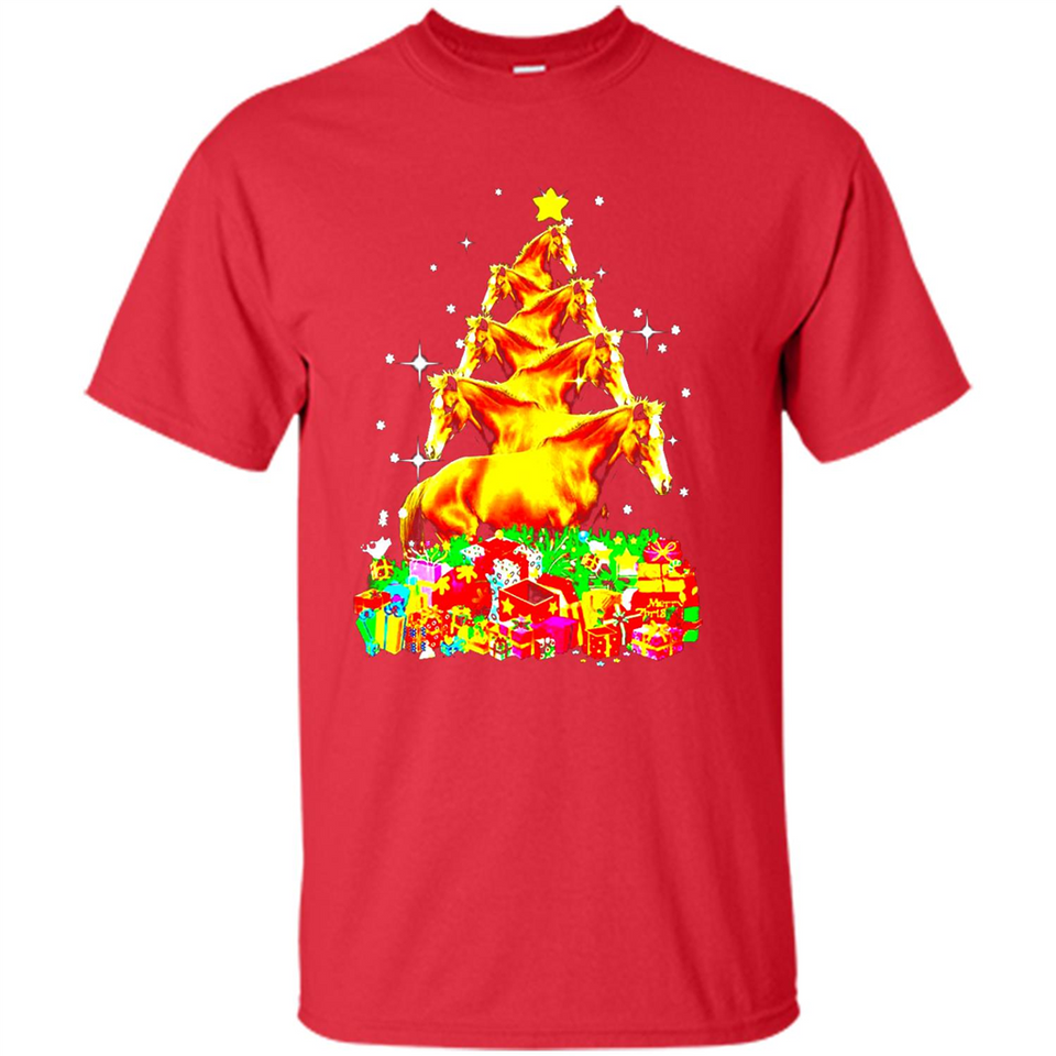 Horse Lover Tees Merry Christmas - Shirt