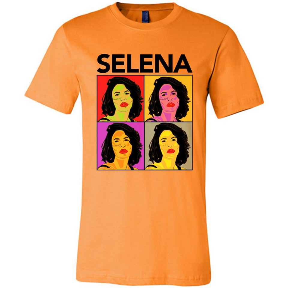 Selena Quintanilla Pop Art - Canvas Unisex T-Shirt