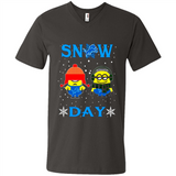 Snow Day Shirt For Detroit Lions Vs Minion Fans pingpong