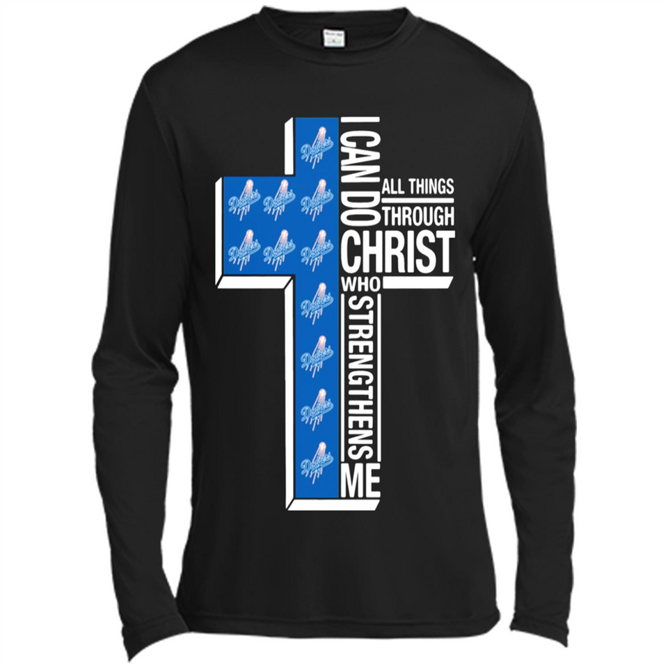 MLB Los Angeles Dodgers I Can Do All Things Through Christ Who Strengthens Me