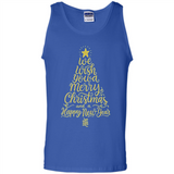 Christmas Tree T-Shirt Funny Mery Christmas Gift Idea - Tank Top