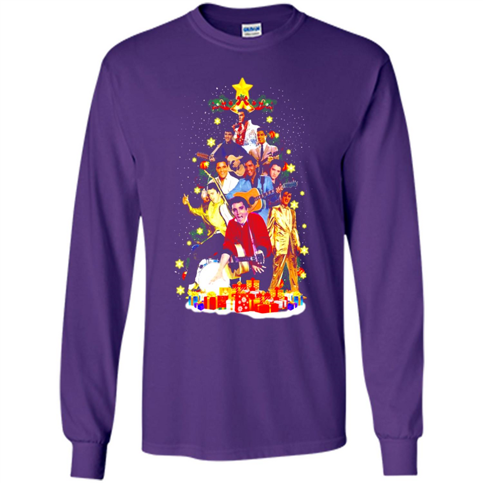 Glitter Rhinestone Christmas Elvis Presley Christmas PING PONG
