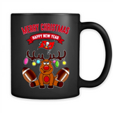 Tampa Bay Buccaneers NFL Reindeer Funny Merry Christmas And Happy New Year