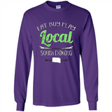 Eat Buy Play Local South Dakota Distressed PING PONG