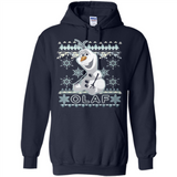 Olaf frozen ugly christmas sweater - Hoodie