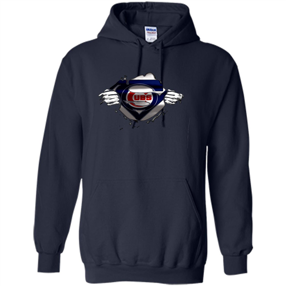 Chicago Cubs And Superman Fans - Hoodie