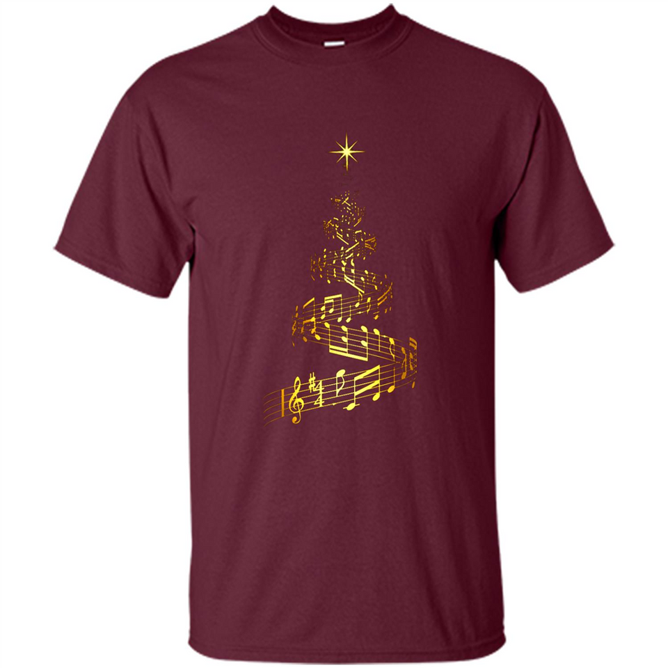 Music Note Christmas Tree Xmas Music Lover Mug PINGPONG - Shirt