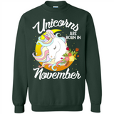 Unicorns Are Born In November Magical Rainbow